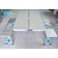 Aluminum folding table